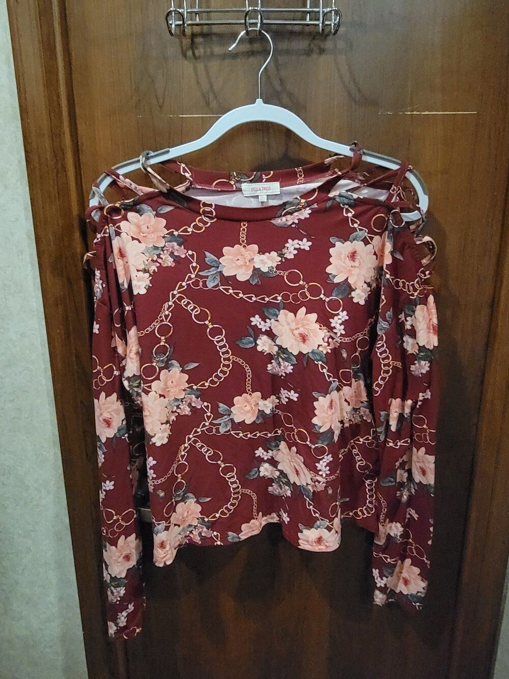 Stella Tweed Cold Shoulder Sz XL D-39